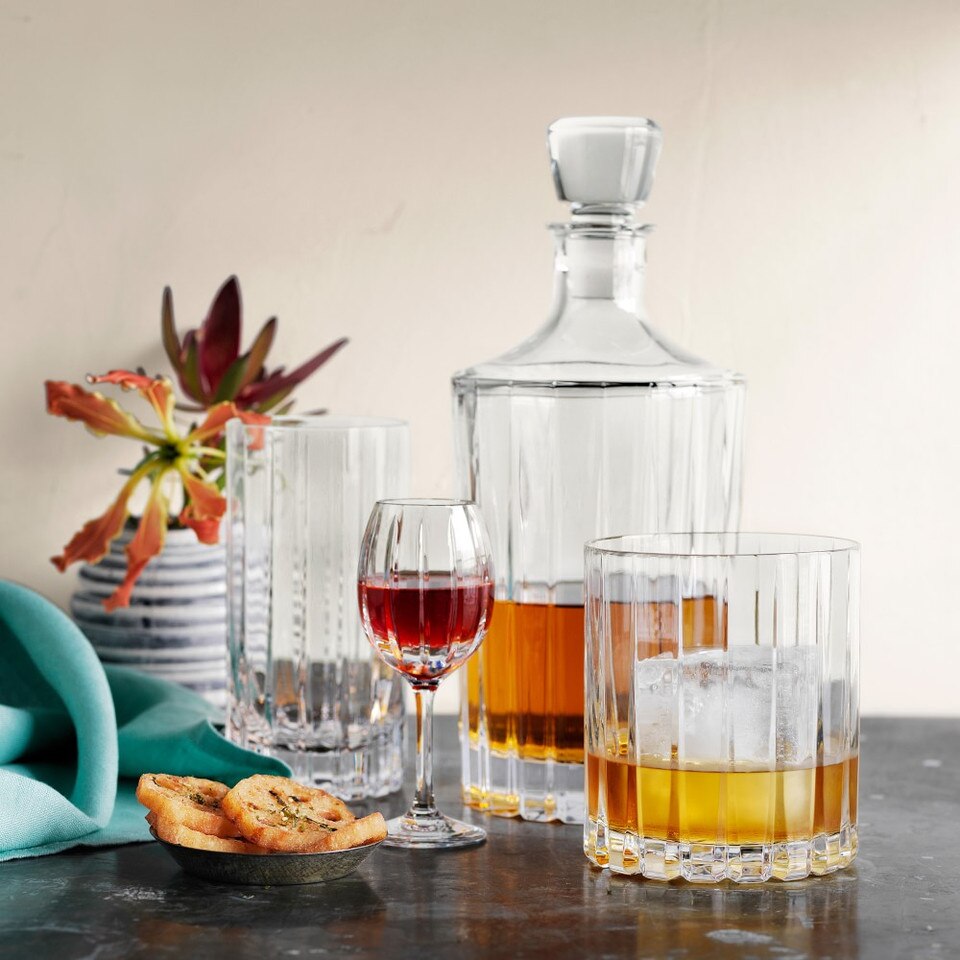 Dorset Crystal Double OldFashioned Glass Williams Sonoma Australia